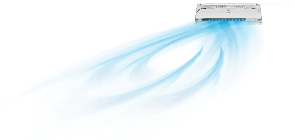 Kroženje zraka le v eno smer 